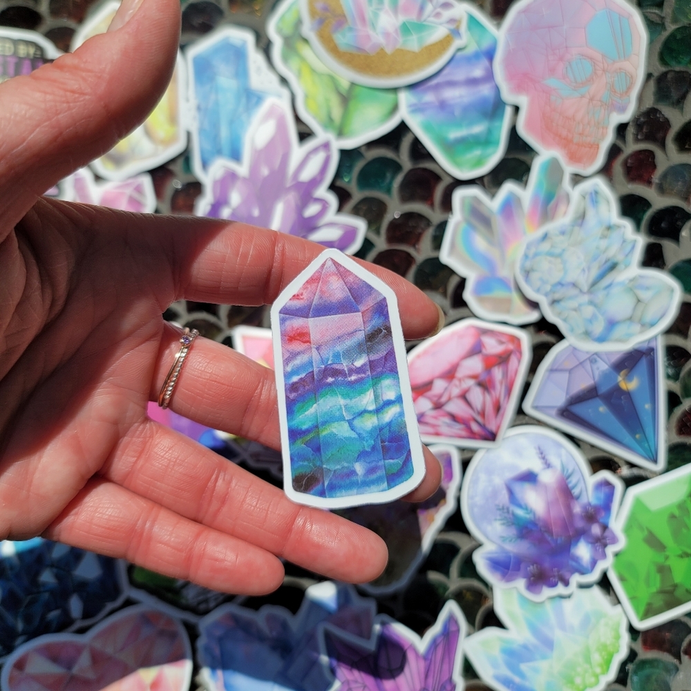 Crystal Stickers - Assorted 50 Pack